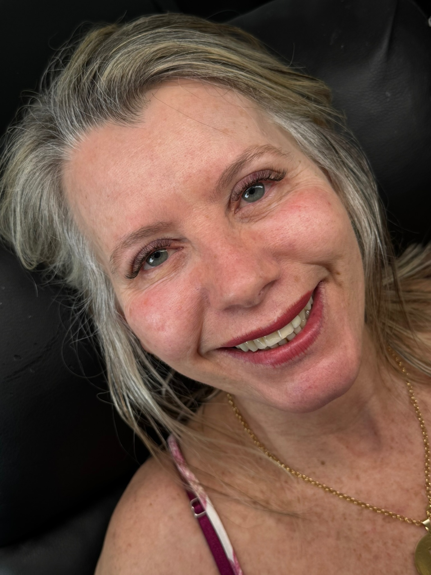 Sister's Lashes Studio client — Natural Lift